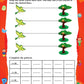 Printed Worksheets for LKG - Maths & English ( 200 work sheets + 1 parental mannual )