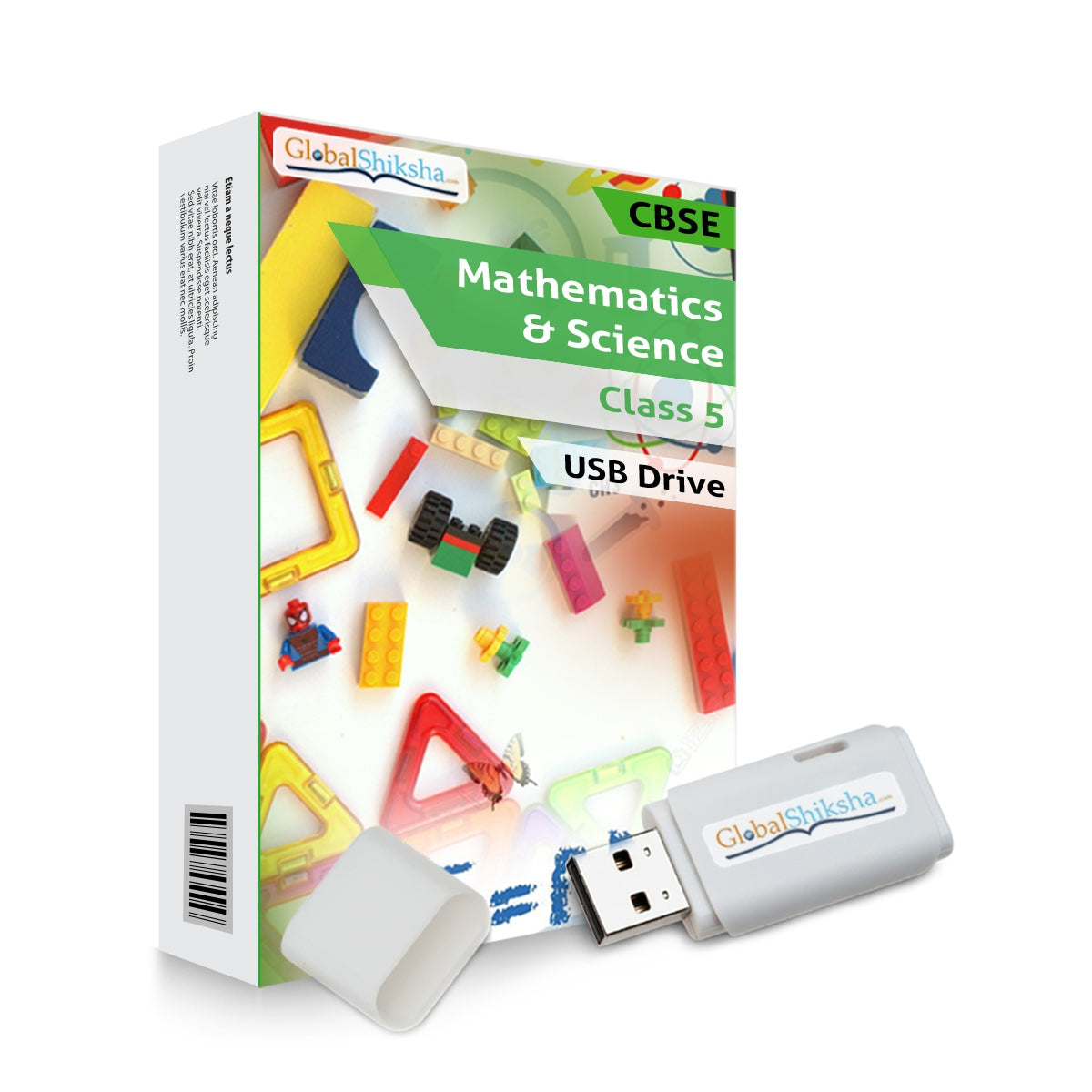 CBSE Class 5 Maths & Science Animated Pendrive in English