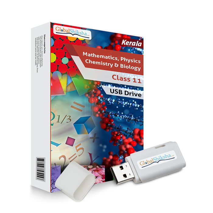 Kerala State Board Class 11 PCMB [Physics, Chemistry, Maths & Biology] Animated Pendrive in English