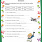 Worksheets for Class 2 - English
