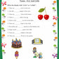 Worksheets for Class 2 - English