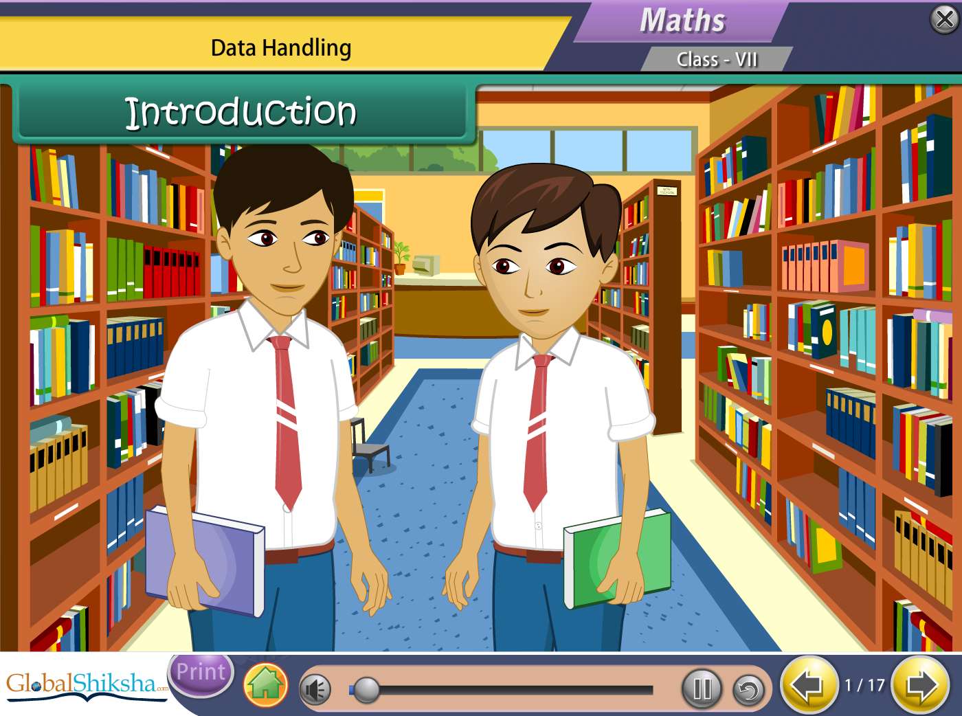 NCERT Class 7 Maths, Science and Social Science Animated Pendrive in English