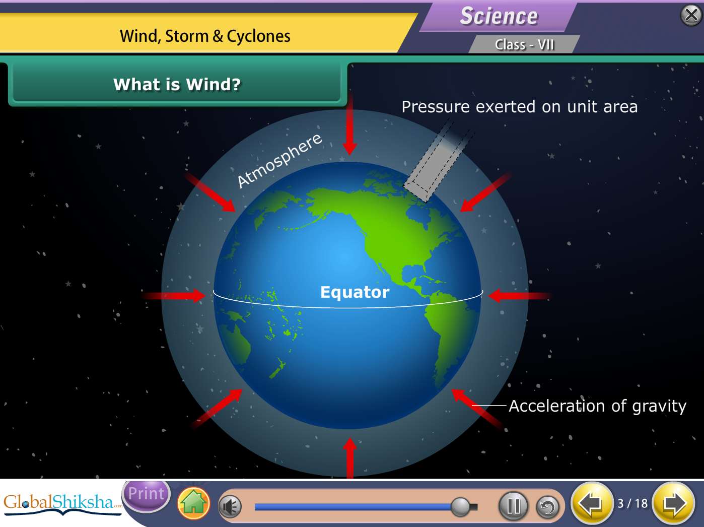 NCERT Class 7 Maths, Science and Social Science Animated Pendrive in English