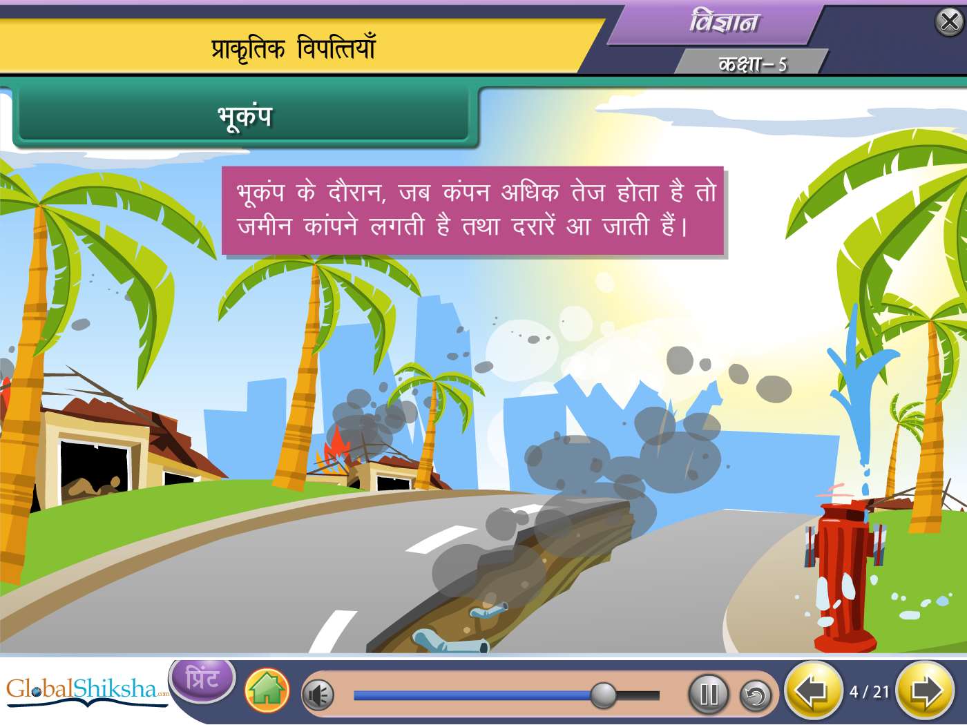 CBSE Class 5 Maths & Science Animated Pendrive in Hindi