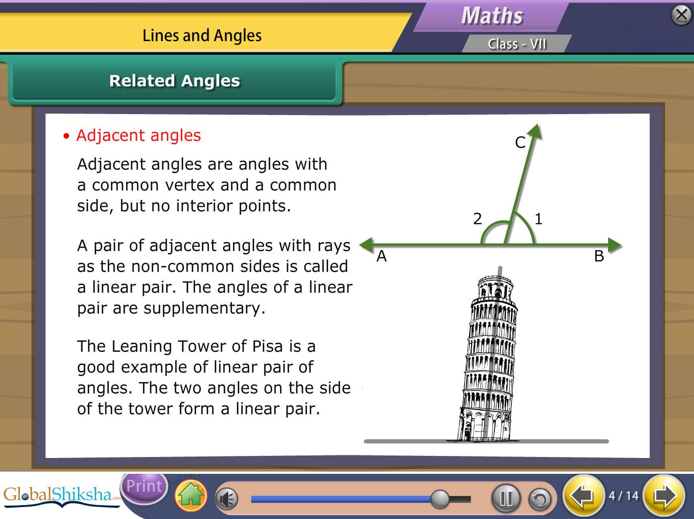 ICSE Class 7 Maths & Science Animated Pendrive in English