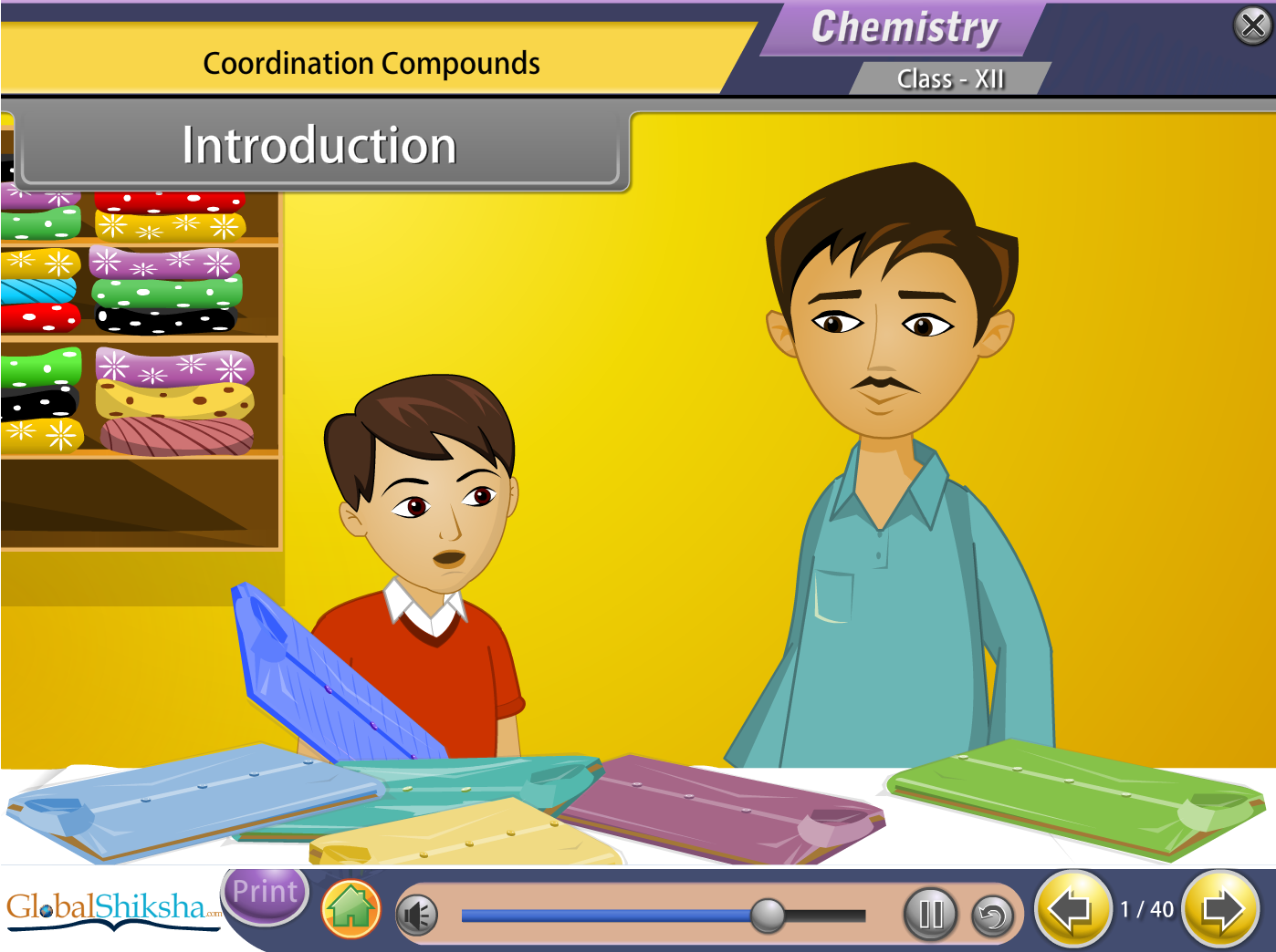 Gujarat State Board Class 12 PCMB Physics, Chemistry, Maths & Biology Animated Pendrive in English