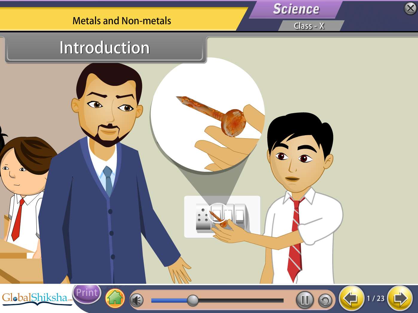 Rajasthan State Board Class 10 Maths & Science Animated Pendrive in English