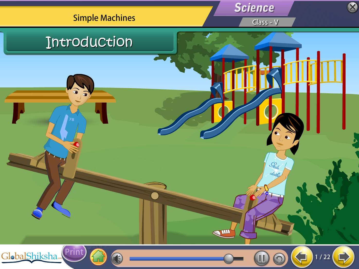West Bengal State Board Class 5 Maths & EVS Animated Pendrive in English