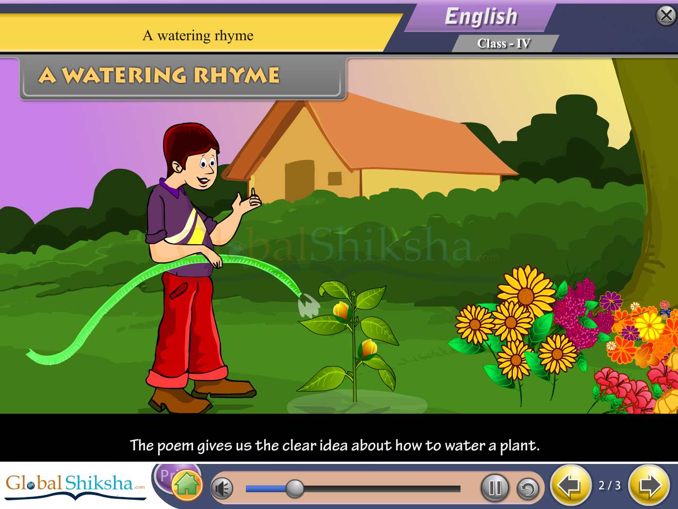 CBSE Class 4 Maths, Science and English Animated Pendrive in English