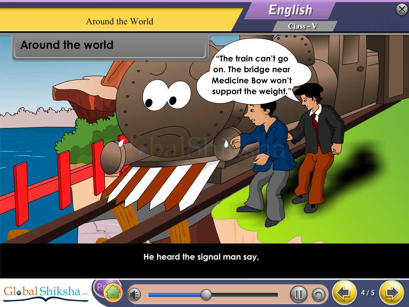 CBSE Class 5 Maths, Science and English Animated Pendrive in English